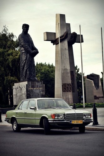 Zabytkowy MERCEDES W116 z 1977, do ślubu i nie tylko, WOLNE TERMINY Poznań