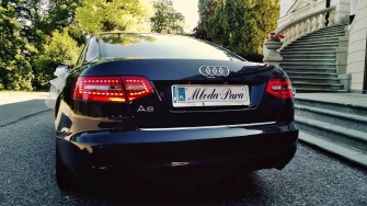 A6 Audi na wesele Kazimierza Wielka 