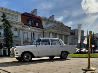 Mercedes do Ślubu Warszawa