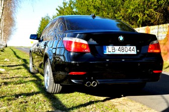 BMW E60 530XD Shadow Line , Auto do ślubu Biała Podlaska , Cała Polska