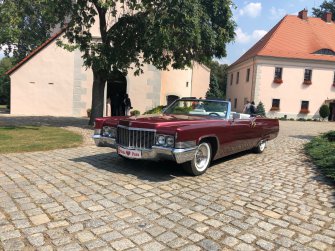 Cadillac DeVille cabrio 1970 Warszawa - do ślubu