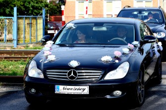 mercedes cls skóra beż samochód auto do ślubu wolne terminy Rzeszów