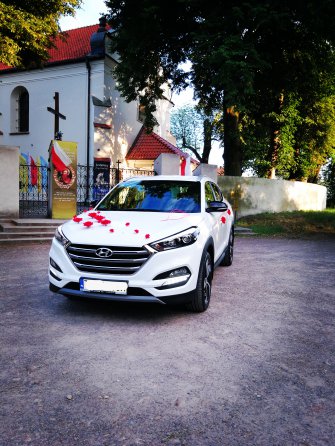NOWE  Białe Auto Samochód do Ślubu Wesele Limuzyna Tucson Vip Sandomierz