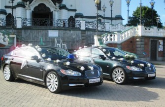 Dwa piekne Jaguary do ślubu Białoystok