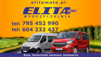 Wypożyczalnia samochodów ELITA Chojnice