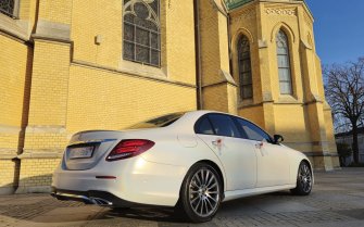 Mercedes biały kameleon lub GLC Coupe Łódź