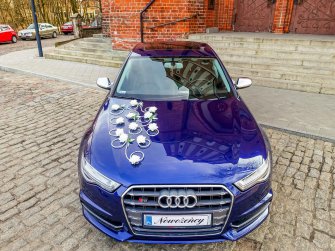 Auto do Ślubu Audi S6 C7 o mocy 420 KM Olsztyn