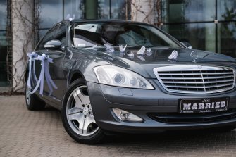 Mercedes KLASA S 500 WERSJA LONG Auto do ślubu dla fajnych ludzi Białystok