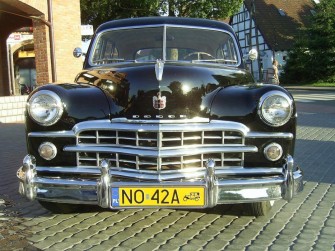 DODGE CORONET LIMOUSINE (1949) z kolekcji 10 zabytkowych limuzyn Olsztyn