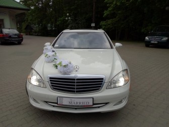 Piękny biały Mercedes S550 Long PIĘKNA LIMUZYNA VIP!!! Białystok