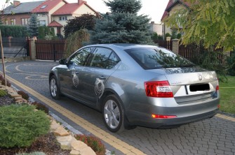 Skoda Octavia III - wynajem do ślubu Radom