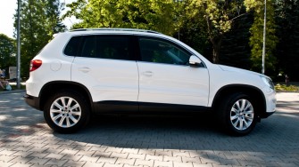 VW Tiguan Biały - Działamy na terenie MAŁOPOLSKI Kraków