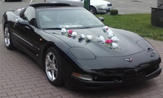 Corvette C5 prowadzona przez Ciebie na Twoim Ślubie Lublin