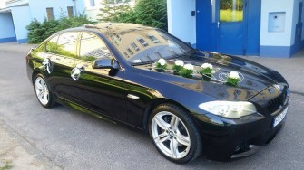 Piękne BMW F10 do ślubu Poznań