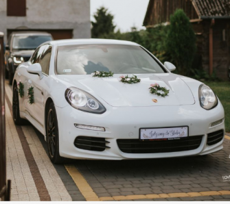 Porsche Panamera do ślubu Turek
