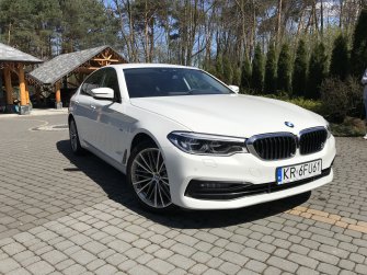 BMW G30 białe  Tarnów