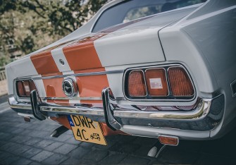 Klasyczny Mustang do ślubu Wrocław