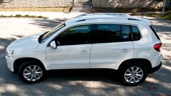 VW Tiguan Biały - Działamy na terenie MAŁOPOLSKI Kraków