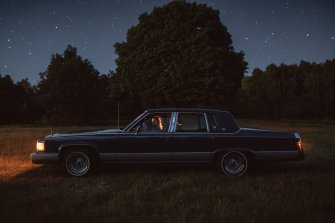 Cadillac Brougham do ślubu retro z klimatyzacją klasyk amerykanski Lublin