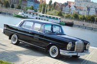 Mercedes W111 oraz Wołga GAZ 21 Szczecin