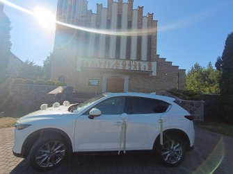 AUTO DO ŚLUBU MAZDA CX-5 SUV BIAŁA PERŁA Białystok