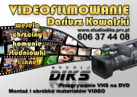 Videofilmowanie Studio Diks Turek