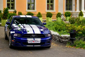 Sportowy Ford Mustang na Twoim Ślubie - American Dream ! Żary