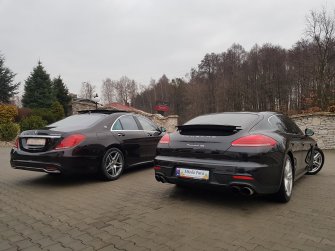 Auto na wesele: Mercedes S-class, Porsche Panamera Wodzisław Śląski