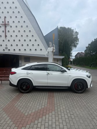 Auto do Ślubu Samochód na Wesele Mercedes GLE Coupe AMG  Gdańsk