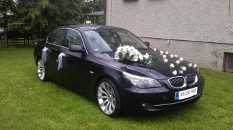Auto do ślubu na wesele Puławy okolice BMW