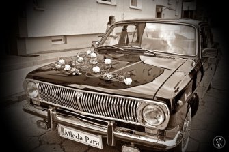 Czarna Wołga do Ślubu Kalisz