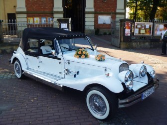 Samochody do wynajęcia na ślub wesele Kabriolet Nestor Baron Chrysler Sokołów Podlaski
