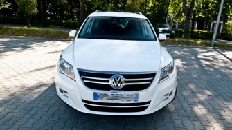 VW Tiguan Biały - Działamy na terenie MAŁOPOLSKI Kraków