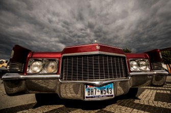 Cadillac DeVille cabrio 1970 Warszawa - do ślubu