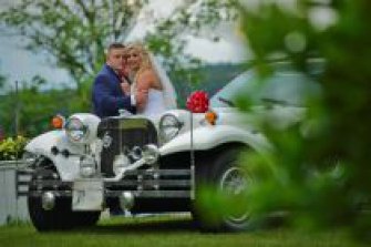 Ford mustang cabrio retro do ślubu Trójmiasto