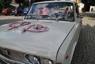 Fiat 125p 1975 r. Polonez Borewicz - wynajem samochodu do ślubu  Żagań