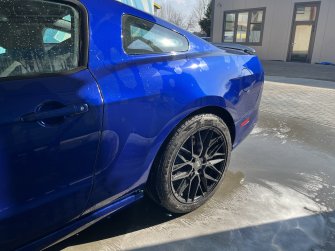 Ford Mustang 2013 Base Deep Impact Blue Gdańsk