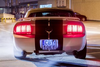 Mustang do ślubu Bydgoszcz