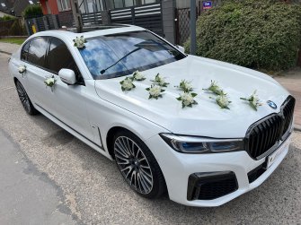 BMW X7 M50D LUB BMW 750LD Luksusowa Limuzyna VIP Auto do ślubu Gdynia