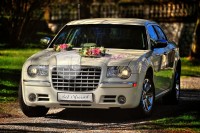 Just Married Chrysler 300c auto do ślubu wolne terminy 2017 ! Rzeszów