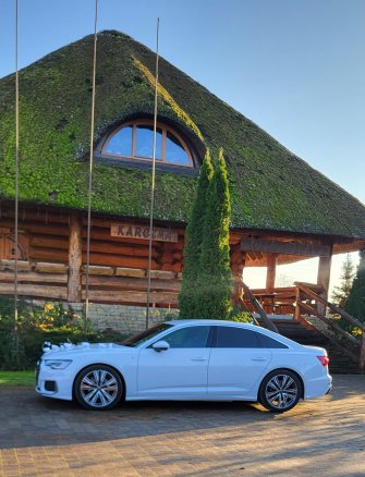 Białe Audi Lux Limuzyna Tel.519 813 274  Zielona Góra