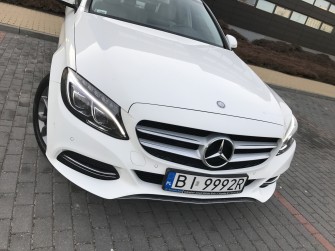 Piękny Najnowszy Biały Mercedes klasy C, E i S  Warszawa