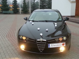 Alfa Romeo 159 do ślubu Warszawa