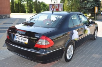 Samochód do ślubu Mercedes E klasa Sandomierz Tarnobrzeg