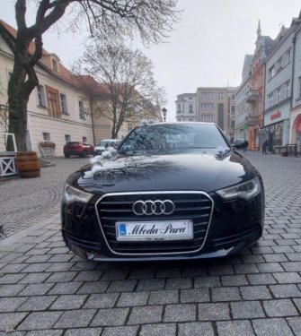 Białe Audi A6 Auto do ślubu Samochód na ślub wesele  Zielona Góra