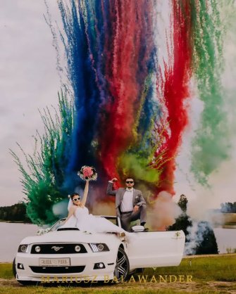 Mustang cabrio Mercedes glc coupe Dębogóry