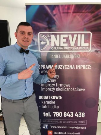 OPRAWA MUZYCZNA IMPREZ DJ NEVIL  Bartoszyce