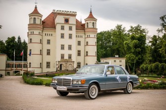 Klasyczna limuzyna mercedes S-class Poznań