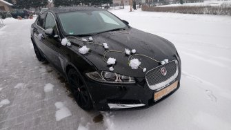 Jaguar XF na ślub Kraków