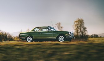 Mercedes W114 coupe Bielsko-Biała